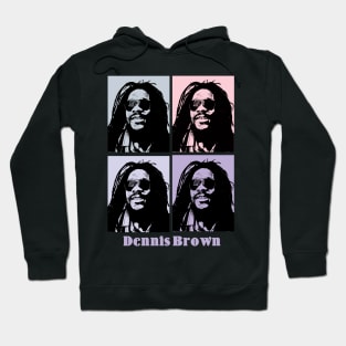 Dennis Brown 80s Pop Art Hoodie